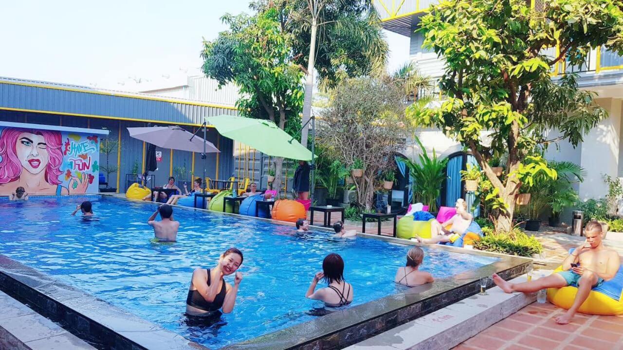 The Flex Hostel เสียมราฐ ภายนอก รูปภาพ