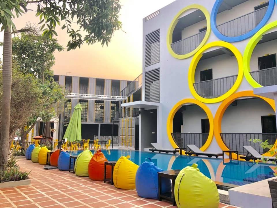 The Flex Hostel เสียมราฐ ภายนอก รูปภาพ