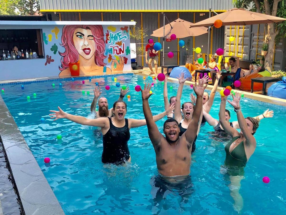 The Flex Hostel เสียมราฐ ภายนอก รูปภาพ