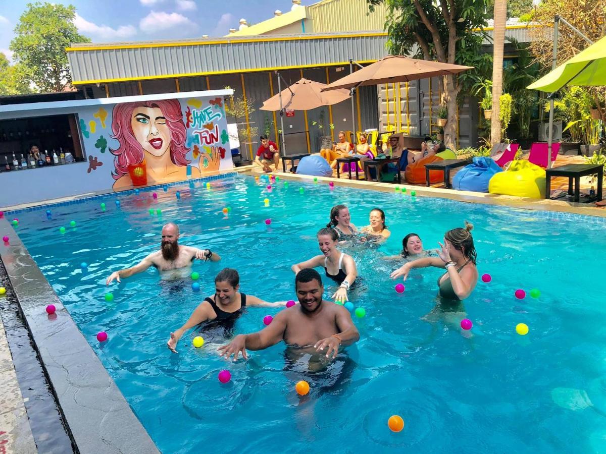 The Flex Hostel เสียมราฐ ภายนอก รูปภาพ